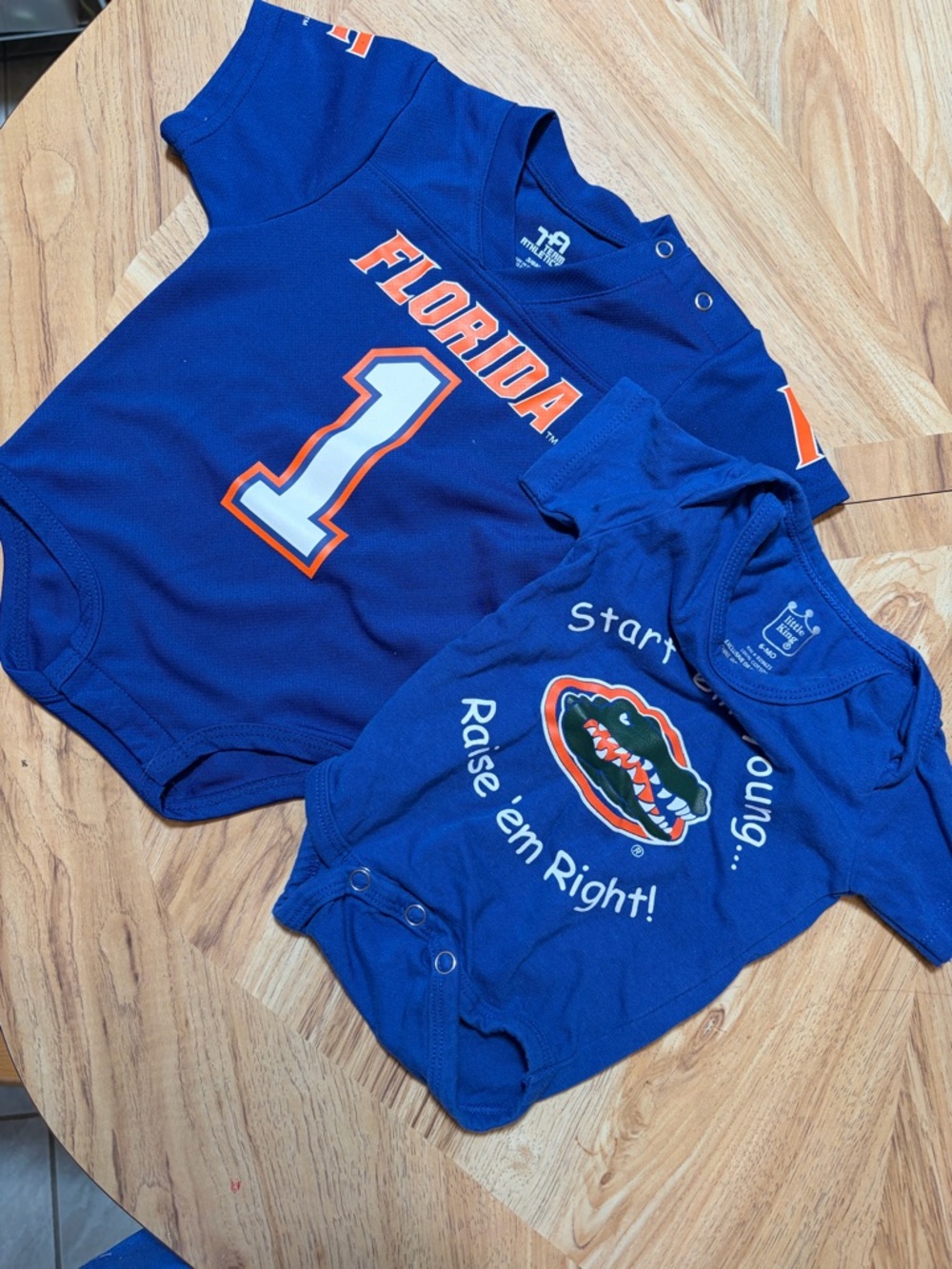 Florida Gators Blue Baby Bodysuit - Collegiate Infant Top